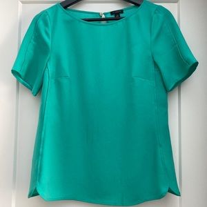 Ann Taylor teal blouse | size 0 XS